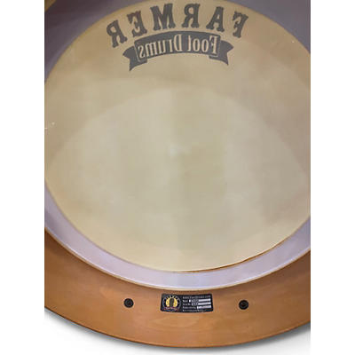 Used Farmer Foot Drum  32in bass drum  Maple Drum