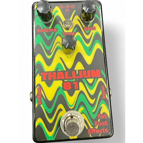 Used Fat Foot Effects Thallium 81 Effect Pedal