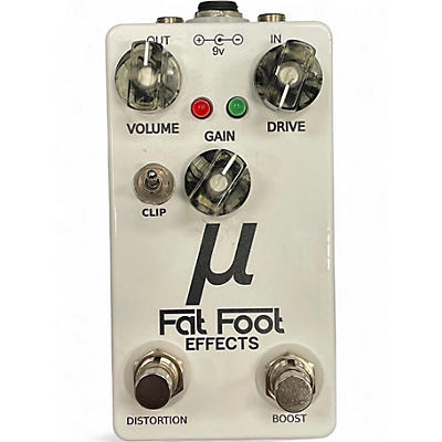 Used Fat Foot U DISTORTION Effect Pedal