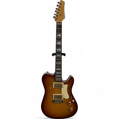 Used Feiten Signature Elite Honey Burst Solid Body Electric Guitar