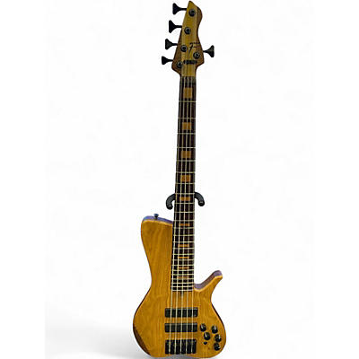 Used Felton Usa R5 Natural Electric Bass Guitar