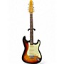 Used Fender 12 string Stratocaster Sunburst Solid Body Electric Guitar Sunburst
