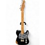 Used Fender 1950S Relic Esquire Black Solid Body Electric Guitar Black