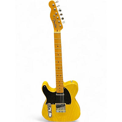 Used Fender 1952 American Vintage Telecaster Left-Handed Butterscotch Blonde Electric Guitar