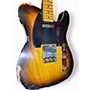 Used Fender Used Fender 1952 Heavy Relic Telecaster Tobacco Sunburst Solid Body Electric Guitar Tobacco Sunburst