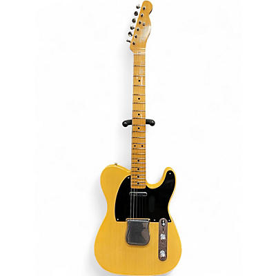 Used Fender 1952 Journeyman Relic Telecaster AGED NOCASTER BLONDE Solid Body Electric Guitar