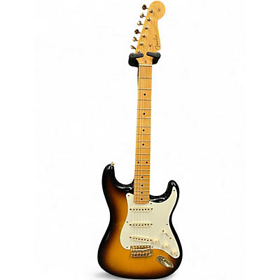 Used Fender 1956 Stratocaster Closet Classic Custom Shop 2 Tone Sunburst Solid Body Electric Guitar