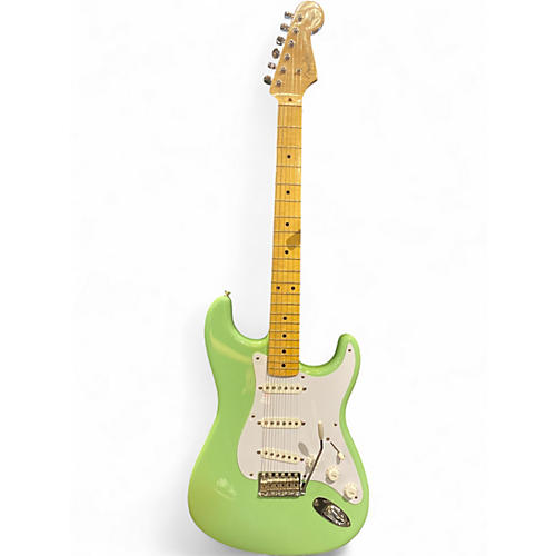 Used Fender 1956 Stratocaster NOS Green Solid Body Electric Guitar Green