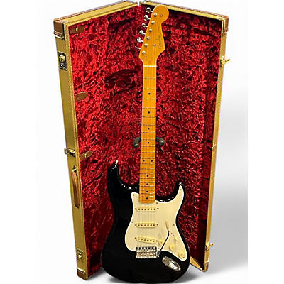 Used Fender 1957 AMERICAN VINTAGE STRATOCASTER  Black Solid Body Electric Guitar