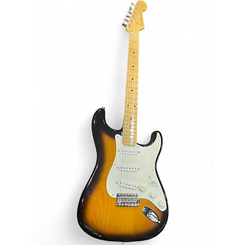 Used Fender 1957 American Vintage Stratocaster 2 Color Sunburst Solid Body Electric Guitar 2 Color Sunburst