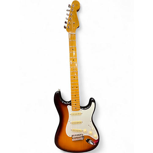 Used Fender 1957 American Vintage Stratocaster 2 Color Sunburst Solid Body Electric Guitar 2 Color Sunburst
