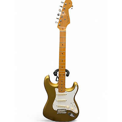Used Fender 1957 American Vintage Stratocaster Antique Gold Solid Body Electric Guitar