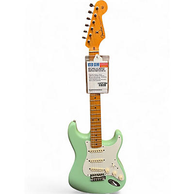 Fender Used Fender 1957 American Vintage Stratocaster Surf Green Solid Body Electric Guitar