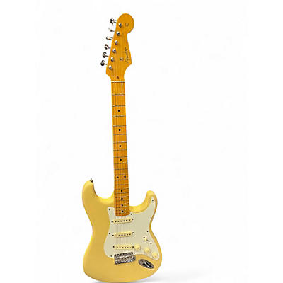 Used Fender 1957 American Vintage Stratocaster Vintage Blonde Solid Body Electric Guitar