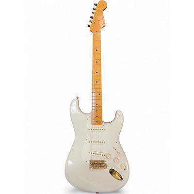 Used Fender 1957 LTD ED STRATOCASTER White Blonde Solid Body Electric Guitar