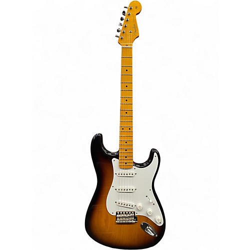 Used Fender 1957 NOS Stratocaster 2 Color Sunburst Solid Body Electric Guitar 2 Color Sunburst