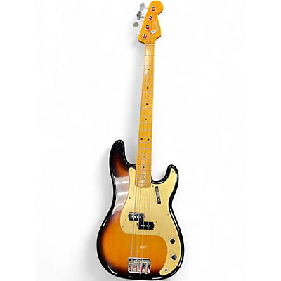 Used Fender 1957 Reissue Precision Bass 2 Color Sunburst Electric Bass Guitar