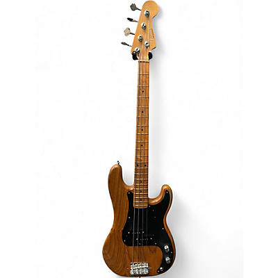 Used Fender 1958 American Vintage Precision fsrcision Bass Natural Electric Bass Guitar