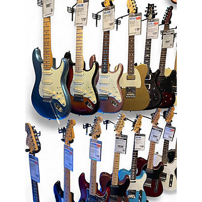 Used Fender 1959 American Vintage Stratocaster Sherwood Green Solid Body Electric Guitar