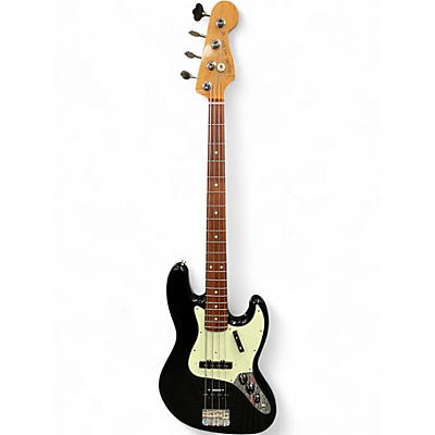 Used Fender 1960S Jazz Bass Black and White Electric Bass Guitar
