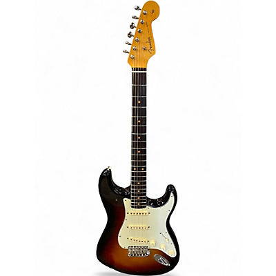 Used Fender 1961 American Vintage II Stratocaster 3 Color Sunburst Solid Body Electric Guitar