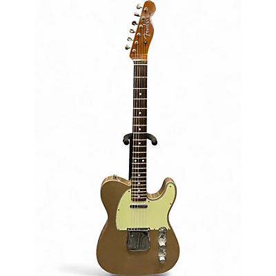 Used Fender 1961 Custom Journeyman Telecaster Shoreline Gold Solid Body Electric Guitar