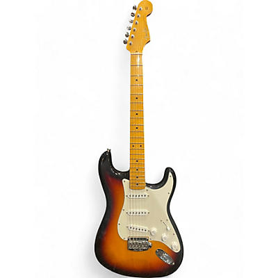 Used Fender 1961 NOS Stratocaster 2 Tone Sunburst Solid Body Electric Guitar