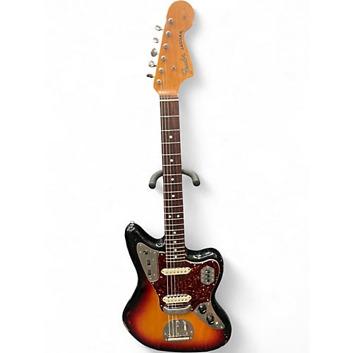 Used Fender 1962 Reissue Jaguar 2 Color Sunburst Solid Body Electric Guitar 2 Color Sunburst