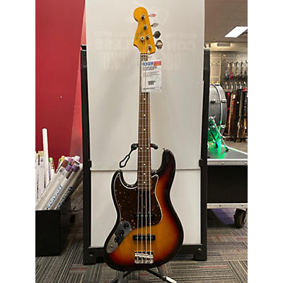 Fender Used Fender 1962 Reissue Jazz Bass 3 Tone Sunburst Electric Bass Guitar