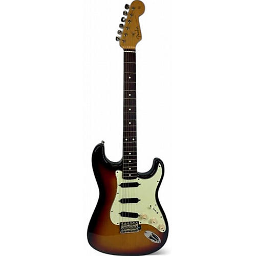 Used Fender 1962 Reissue Stratocaster MIJ Brown Sunburst Solid Body Electric Guitar Brown Sunburst