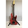 Used Fender Used Fender 1962 Relic Jazz Bass Fiesta Red Electric Bass Guitar Fiesta Red