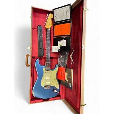 Used Fender 1962 Relic Stratocaster Lake Placid Blue Solid Body Electric Guitar