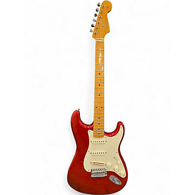 Used Fender 1962 Vintage Hot Rod Stratocaster Candy Apple Red Solid Body Electric Guitar