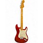Used Fender 1962 Vintage Hot Rod Stratocaster Candy Apple Red Solid Body Electric Guitar Candy Apple Red