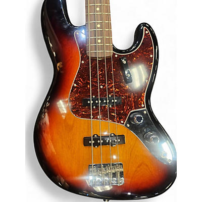 Fender Used Fender 1962 reissue Jazz Bass 2012 3 Tone Sunburst Electric Bass Guitar