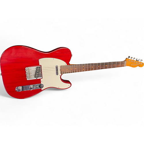 Used Fender 1963 AMERICAN VINTAGE TELECASTER  Trans Red Solid Body Electric Guitar Trans Red