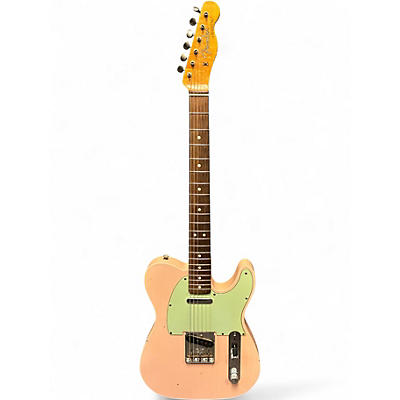 Used Fender 1963 Journeyman Relic Telecaster FADED SHELL PINK Solid Body Electric Guitar
