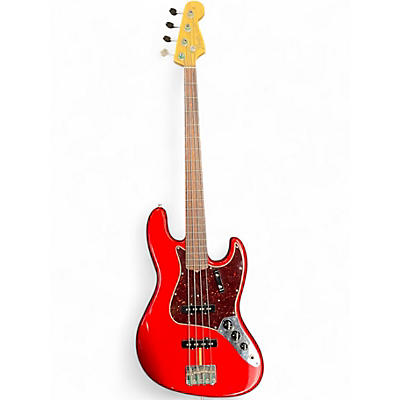 Used Fender 1964 American Vintage Jazz Bass Candy Apple Red Electric Bass Guitar