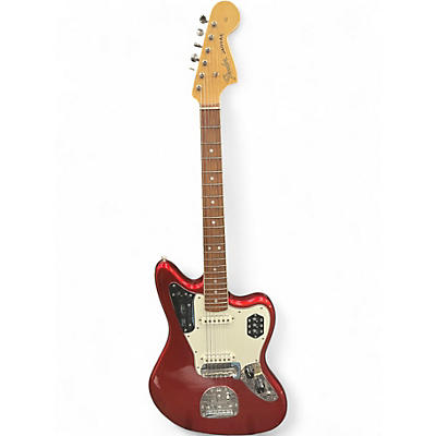 Used Fender 1965 American Vintage Jaguar Red Solid Body Electric Guitar