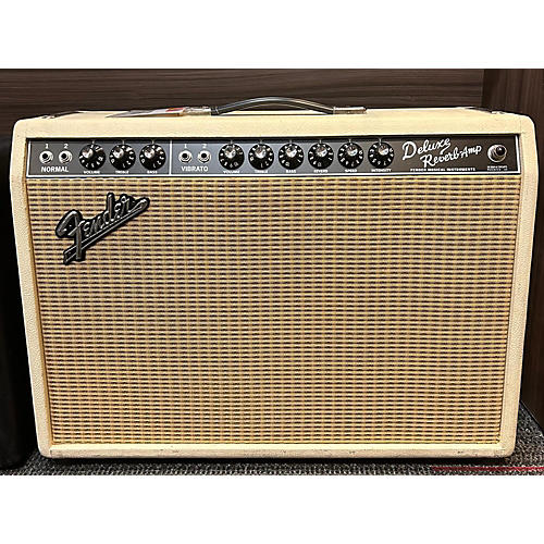 Used Fender 1965 Deluxe Reverb 22W Tube Guitar Amp Head