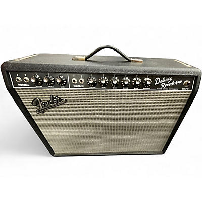 Used Fender 1965 Deluxe Reverb 22W Tube Guitar Amp Head