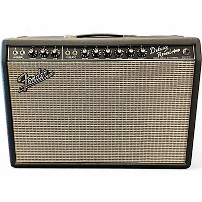 Used Fender 1965 Deluxe Reverb 22W Tube Guitar Amp Head