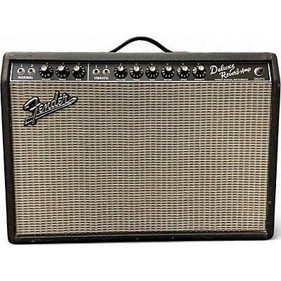 Used Fender 1965 Deluxe Reverb 22W Tube Guitar Amp Head