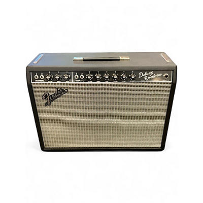 Used Fender 1965 Deluxe Reverb 22W Tube Guitar Amp Head