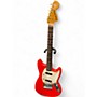 Used Fender 1965 Mustang Red Solid Body Electric Guitar Red