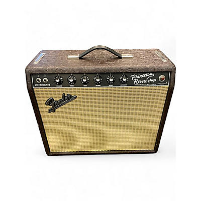 Fender Used Fender 1965 Princeton Reverb 15W 1x10 Tube Guitar Combo Amp