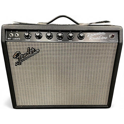 Fender Used Fender 1965 Princeton Reverb 15W 1x10 Tube Guitar Combo Amp