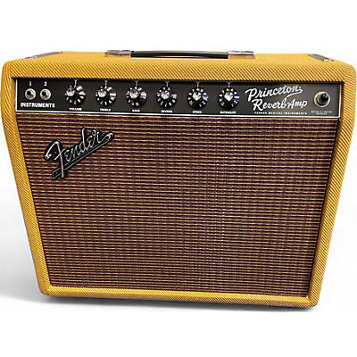 Fender Used Fender 1965 Princeton Reverb 15W 1x10 Tube Guitar Combo Amp