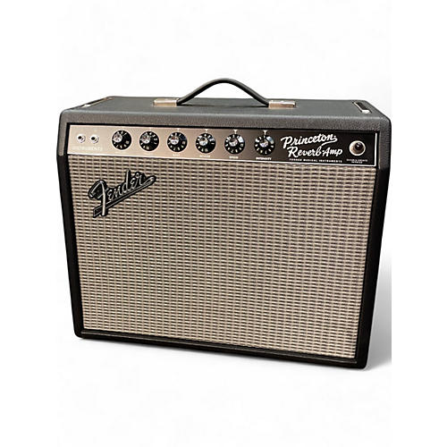 Used Fender 1965 Princeton Reverb 15W 1x10 Tube Guitar Combo Amp