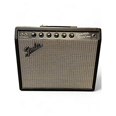 Used Fender 1965 Princeton Reverb 15W 1x10 Tube Guitar Combo Amp